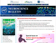 Tablet Screenshot of neurosci.cn